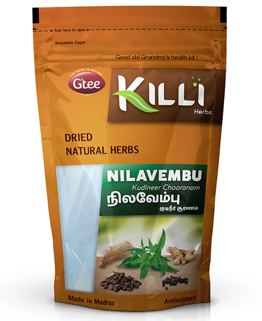 KILLI Nilavembu Kudineer Chooranam, 100g-SHN1058