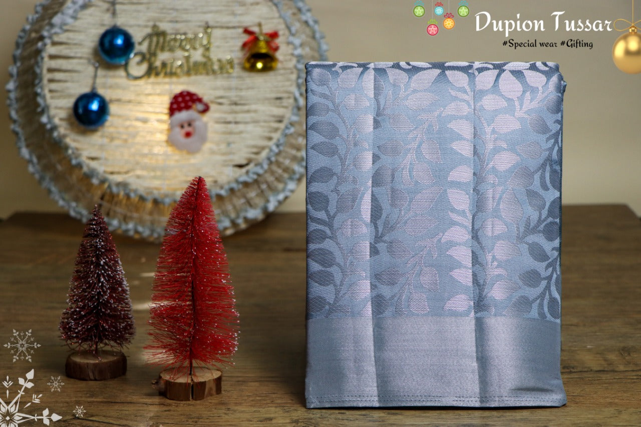 Dupion Silk Saree Collections - SH0613