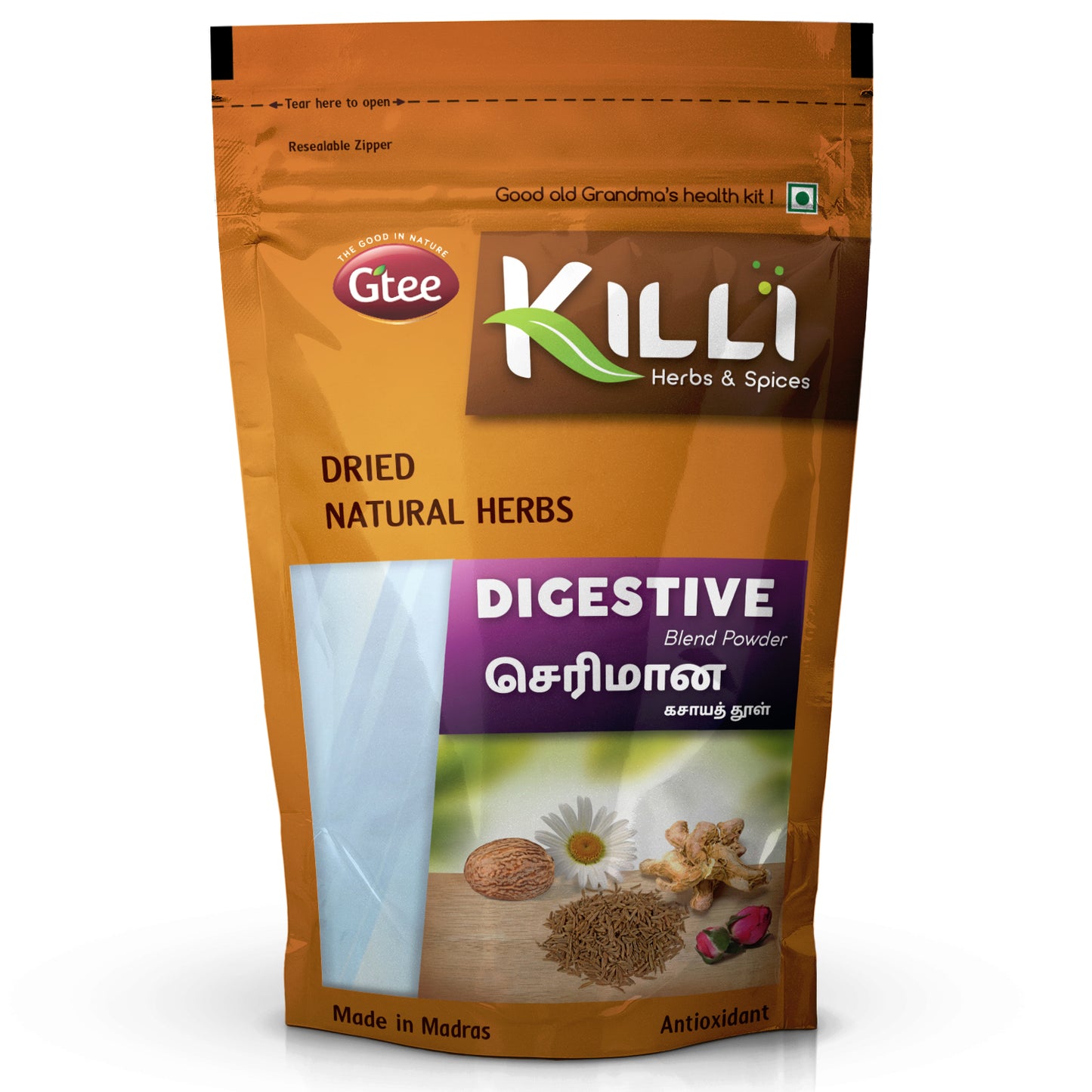 KILLI Digestive | Serimana | Pachak Blend Powder, 100g-SHN1031