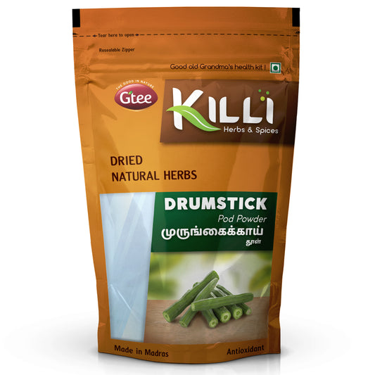 KILLI Drumstick | Murungai | Sahajan | Moringa | Munakkaya | Nuggekai Pod Powder, 100g-SHN1033