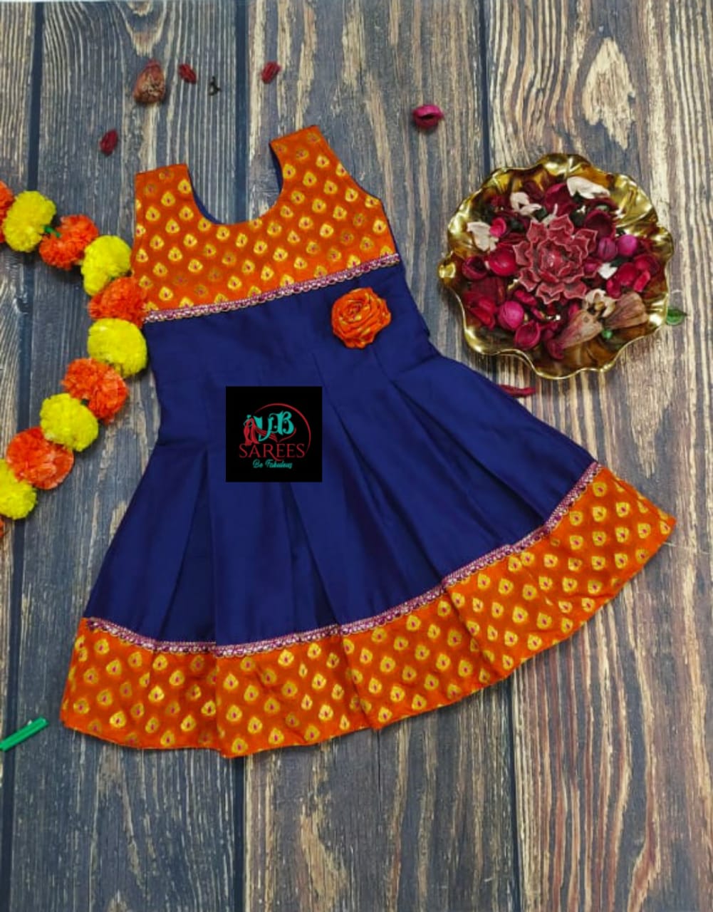 Beautiful Ethnic Frock for Girls-SHG1065