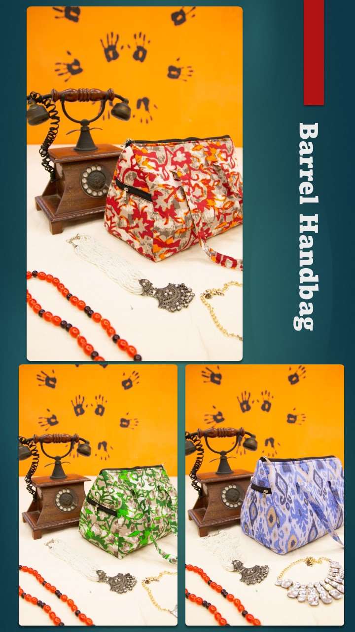 Barrel Handbags-SHB1012