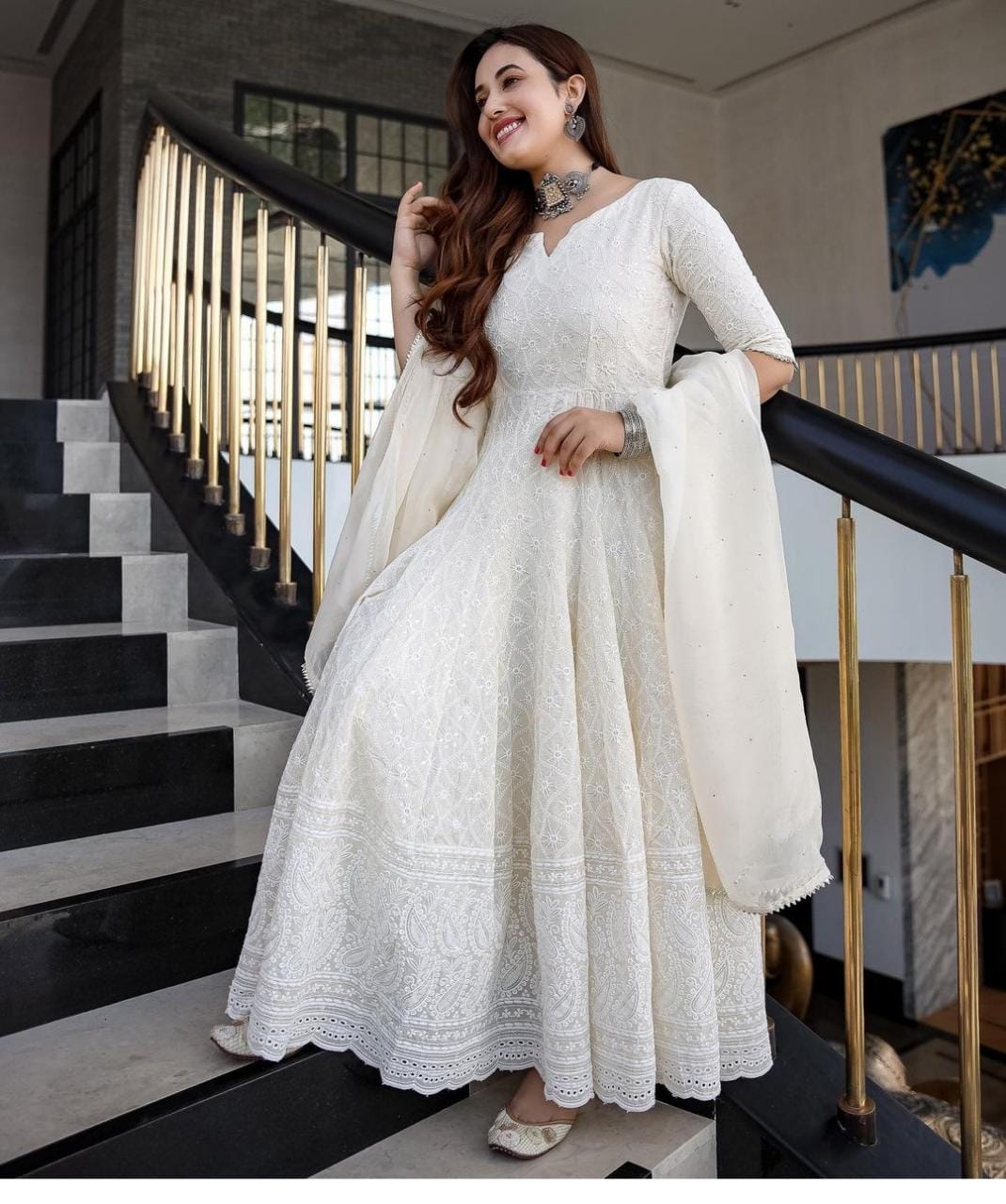 Ethnic Kurta Sets for Women-SHKS1030