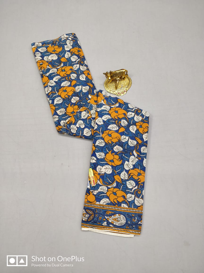Kalamkari Cotton Saree Collections -SH0633
