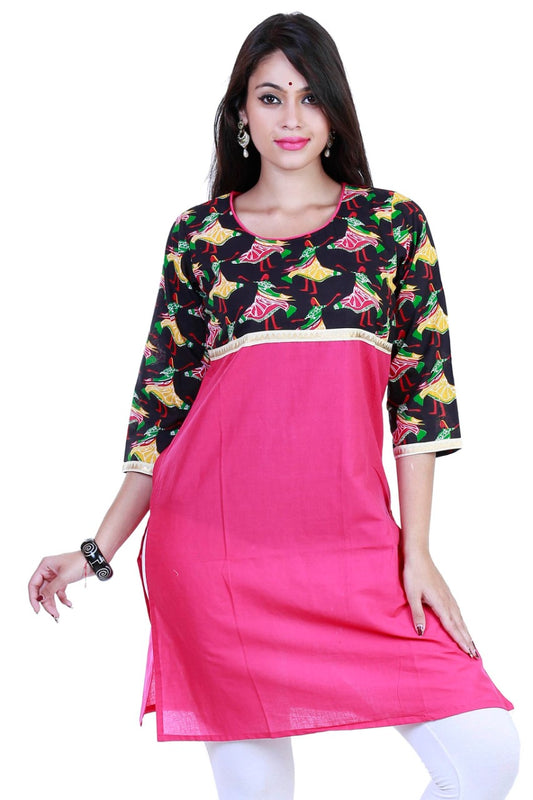 Jaipur Printed Cotton Kurtas for Women-SHK1110