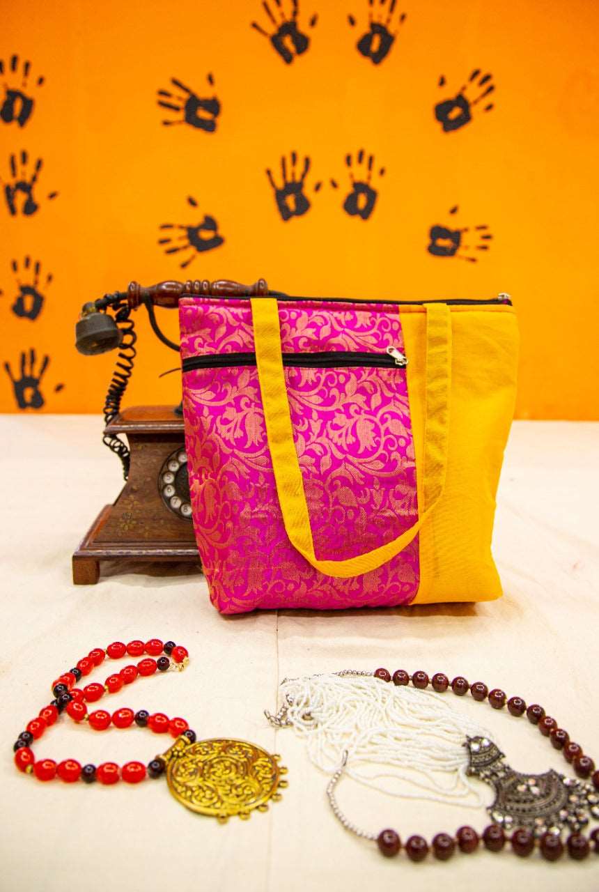 Brocade Handbags-SHB1011