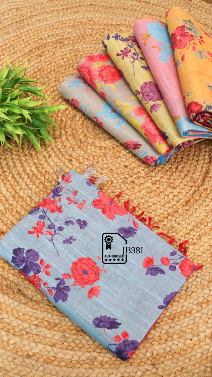 Latest Collection Kora Muslin Sarees - SH0610