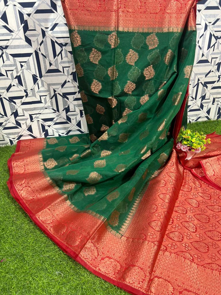 Banarasi Semi Georgette Saree Collections -SH0638