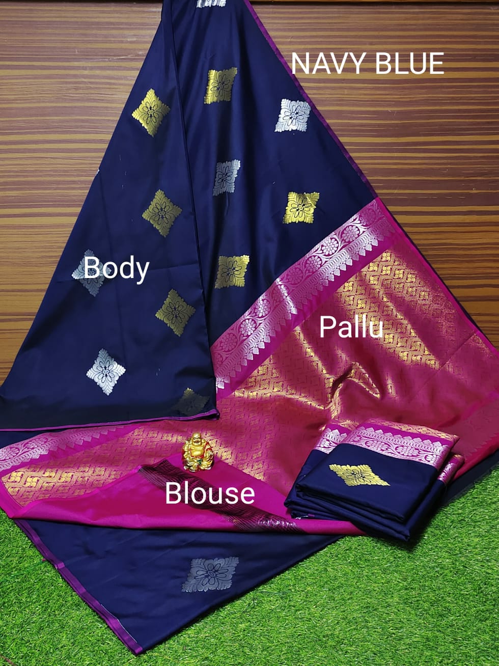 Kanchi Soft Silk Sarees - SH0606