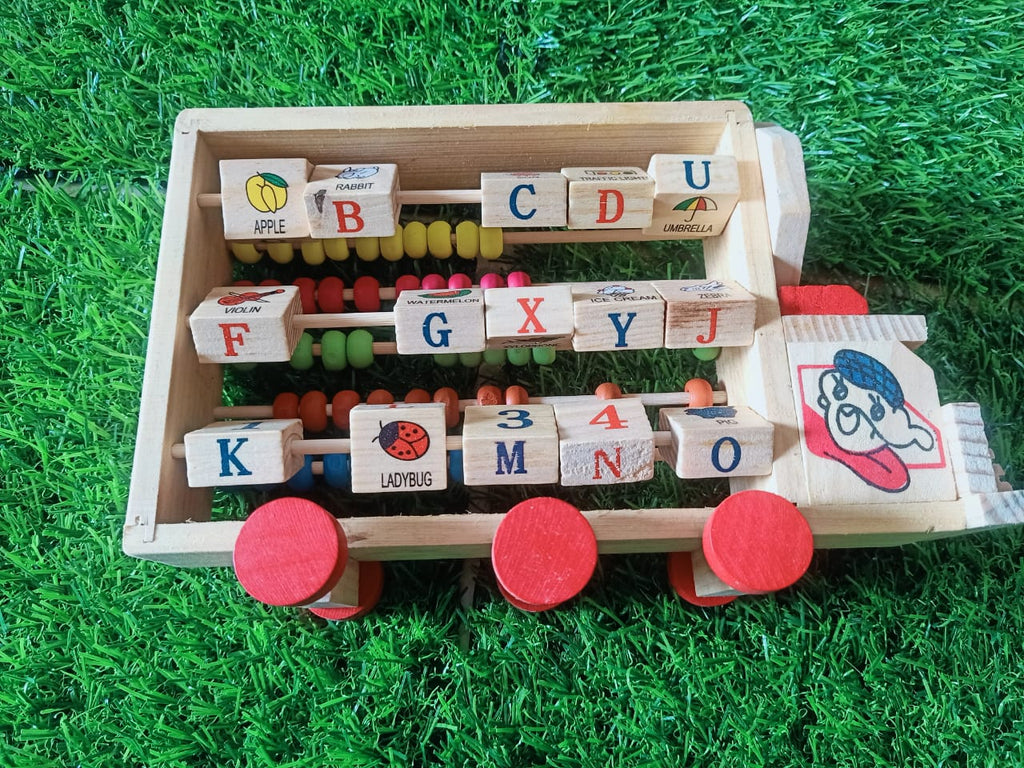 Multifunctional Abacus Bus for Kids - SHTM1062
