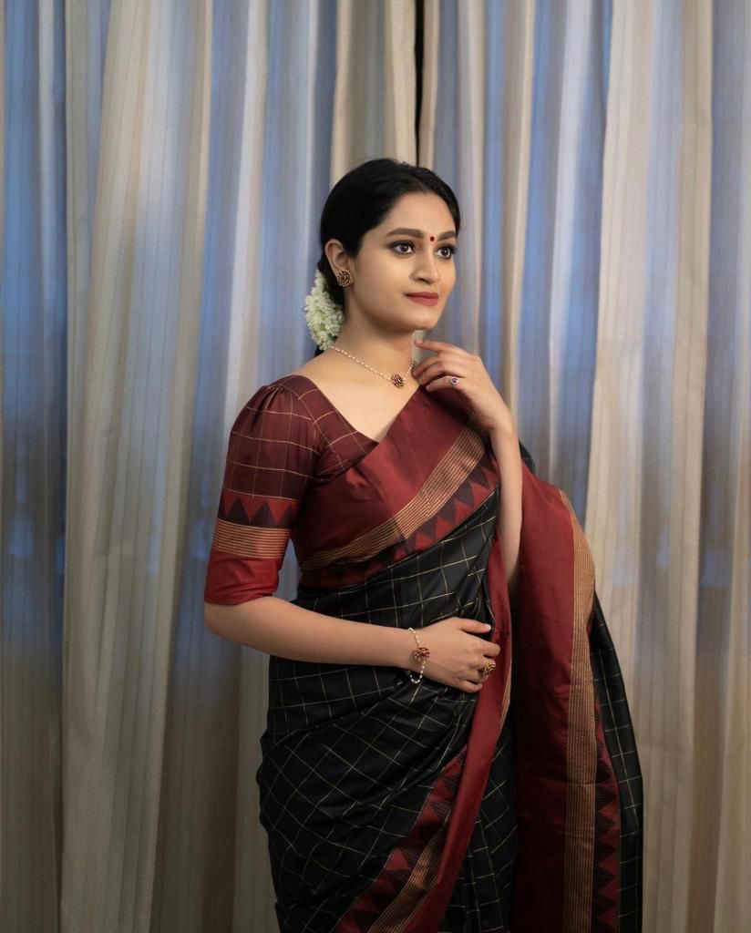 Beautiful Litchi Silk Sarees-SH1004