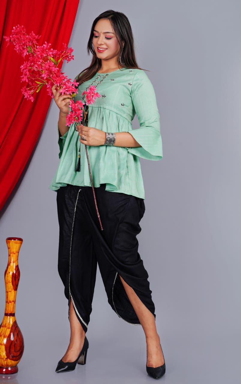Stylish Fusion Kurta Sets for Women-SHKS1151