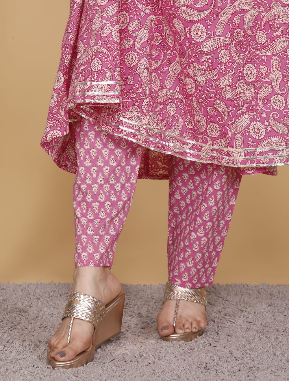 Premium Cotton Kurta Sets for Women-SHKS1148