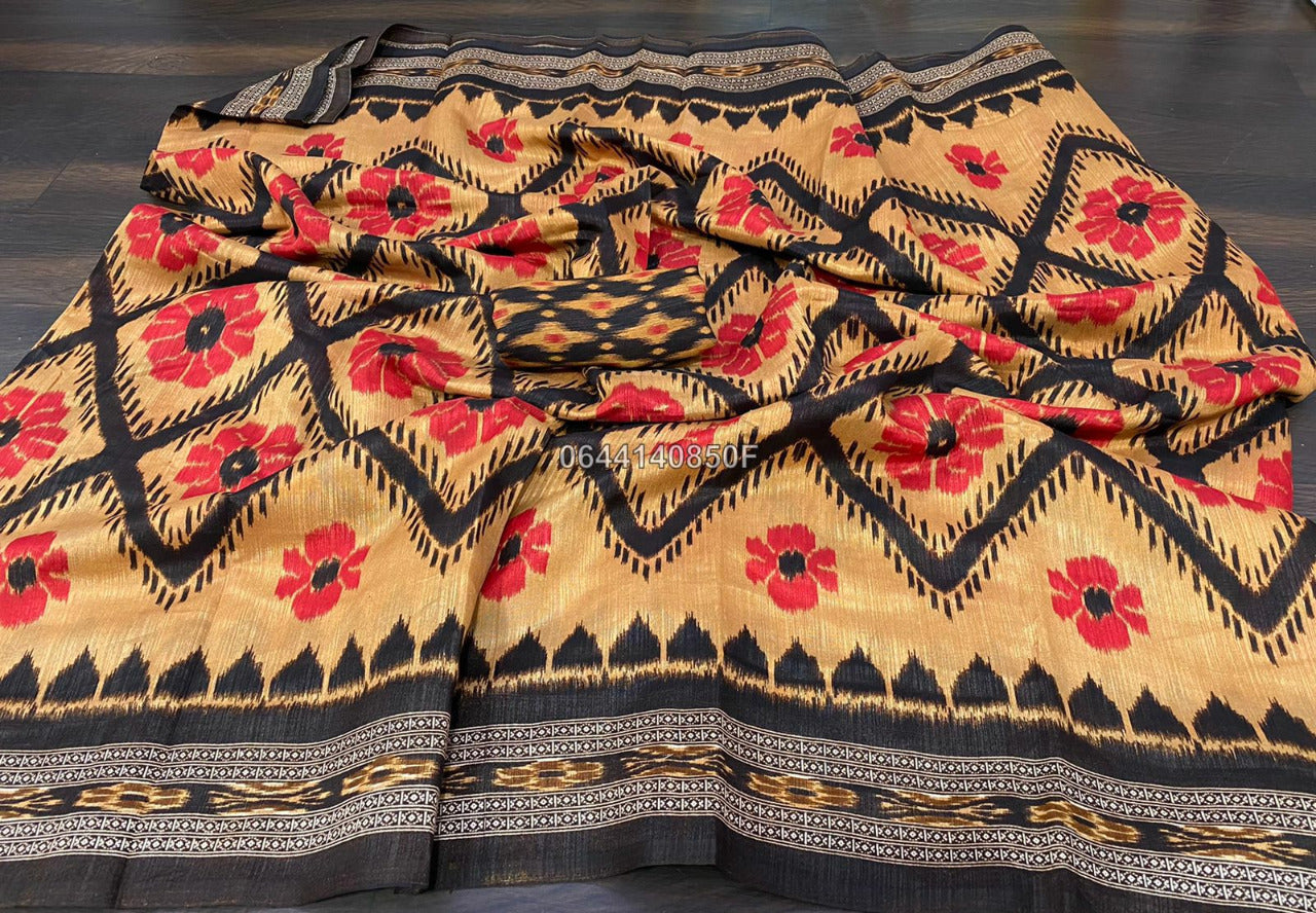 Exclusive Kalamkari Print Sarees -SH0626