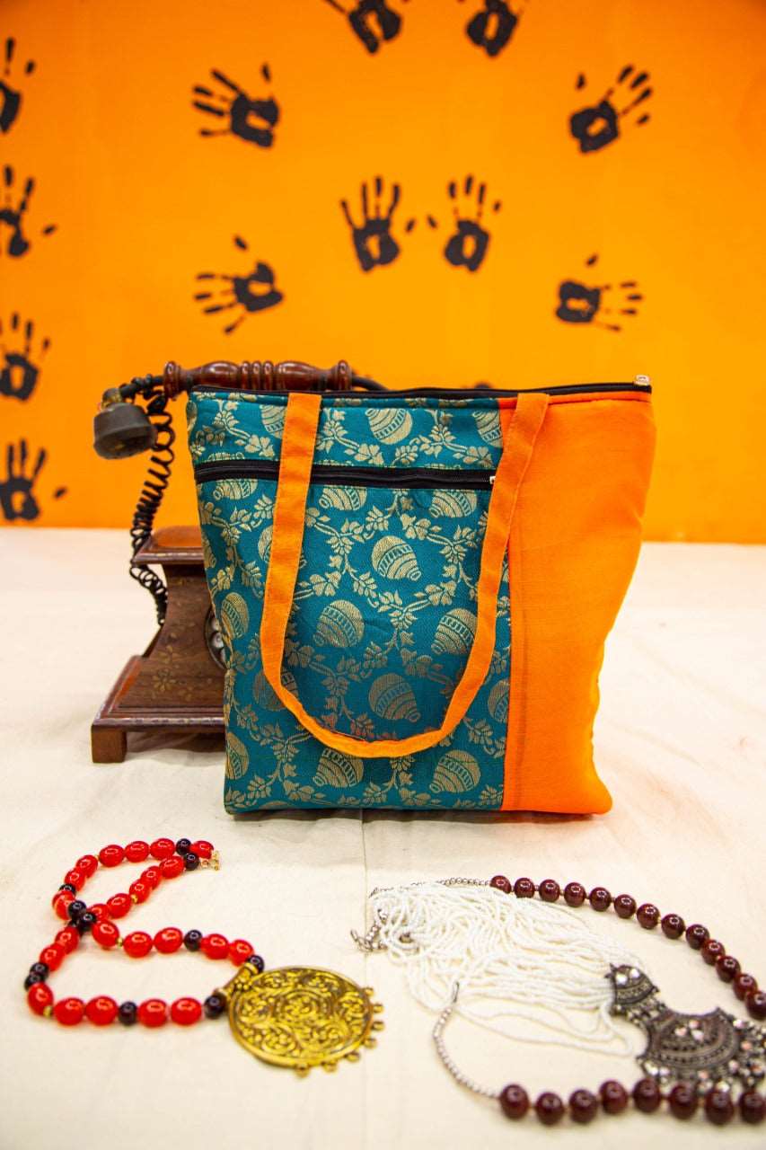 Brocade Handbags-SHB1011