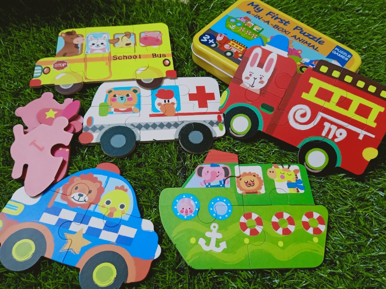 My 1st Puzzle Games 6-in-A-Box - SHTM1035
