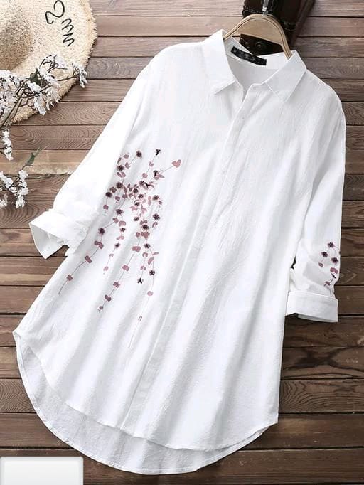 Embroidered Tunic for Women-SHTU1074