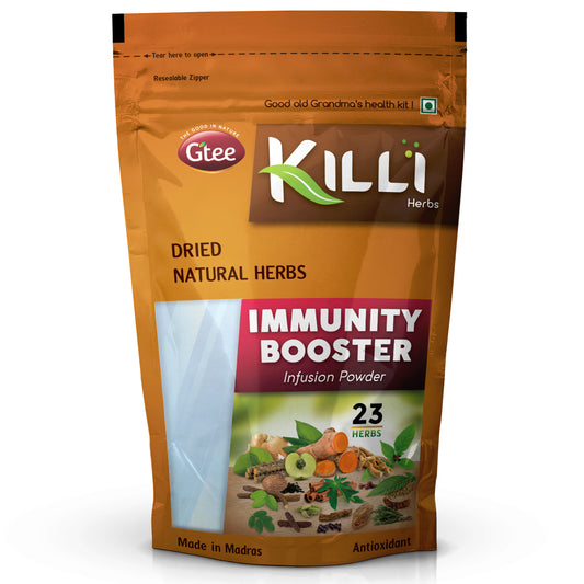 KILLI Immunity Booster Powder | Ayurvedic Kadha for Immunity Support with blend of 23 Natural & Pure Herbs, 100g-SHN1044