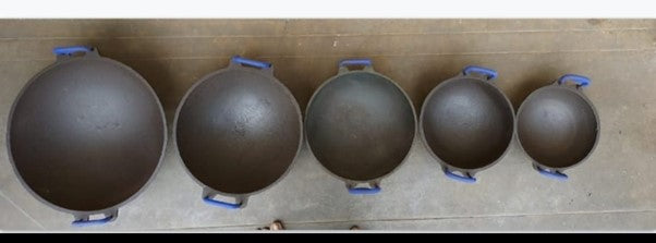 Cast Iron Kadai with Heat Resistant Silicon grip-SHC1011
