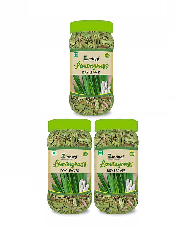 ZINDAGI Lemongrass Dry Leaves - Lemon Grass Tea For Detox - 50gm - SHTZ1031