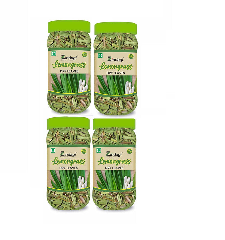 ZINDAGI Lemongrass Dry Leaves - Lemon Grass Tea For Detox - 50gm - SHTZ1031