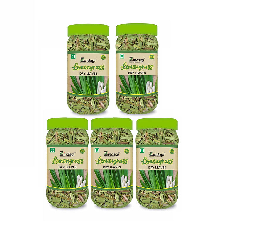 ZINDAGI Lemongrass Dry Leaves - Lemon Grass Tea For Detox - 50gm - SHTZ1031