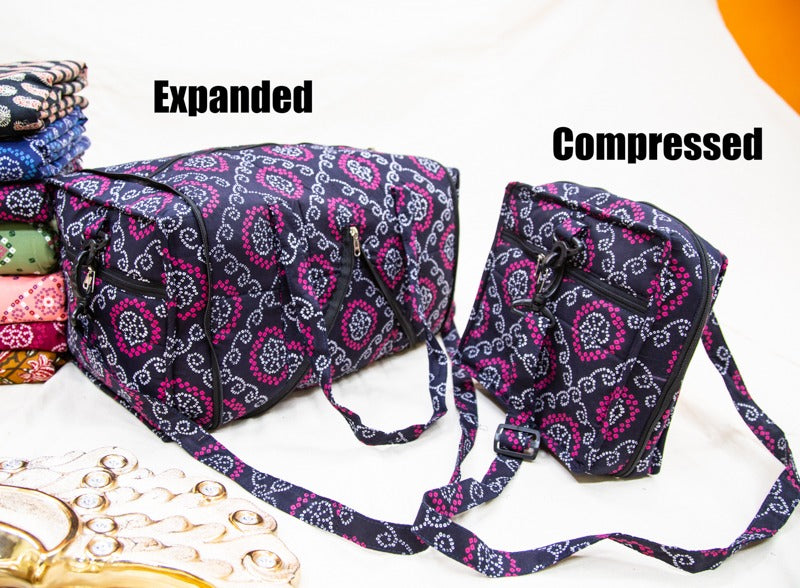 Expandable Shopping Cum Travel bags-SHB1076