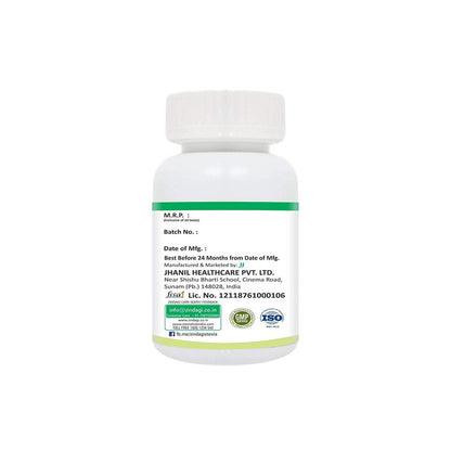 Zindagi 100% Pure Neem Extract Capsules - Dietary Supplement - Anti Bacterial Properties - (60 Capsules) - SHTZ1020