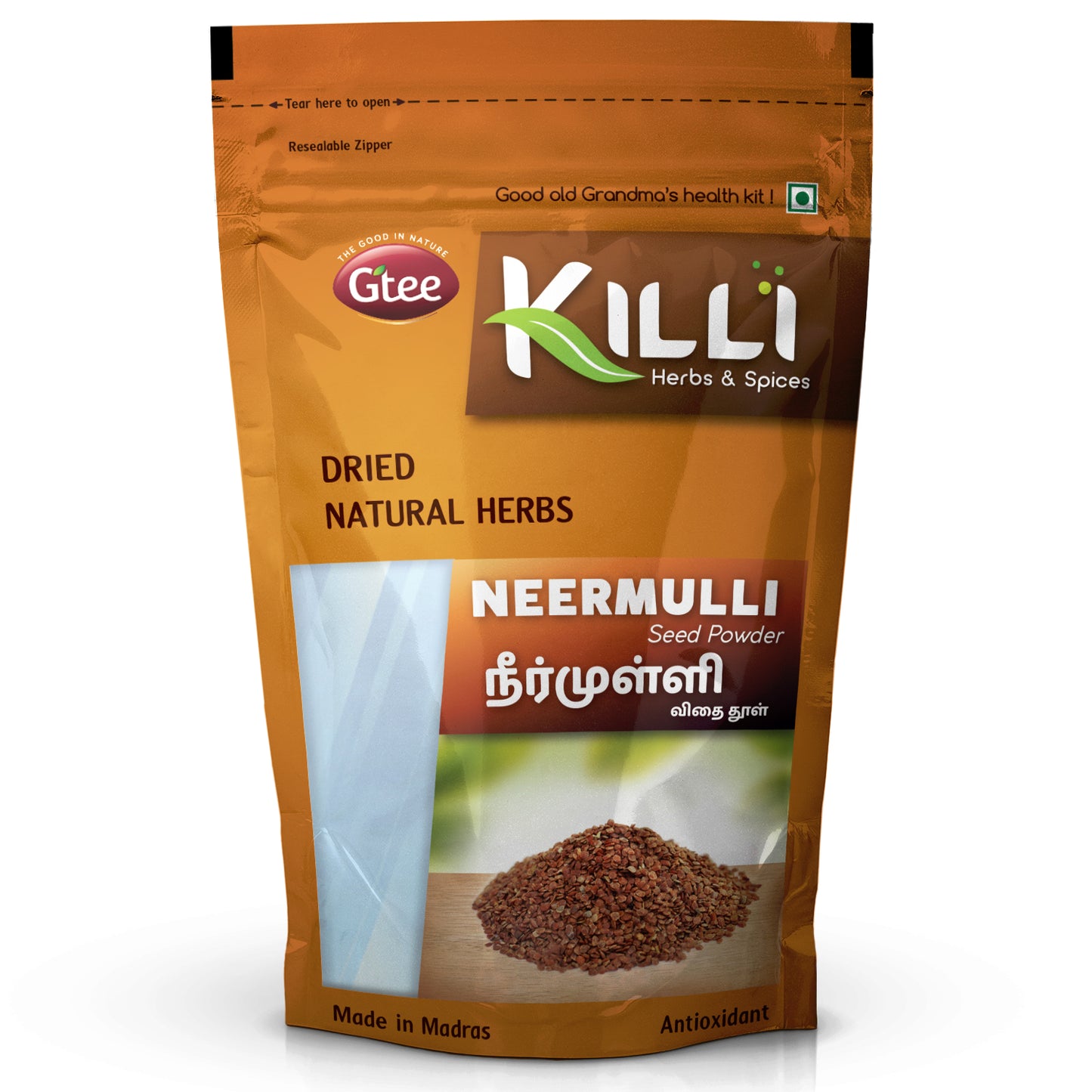 KILLI Neermulli Seed Powder | Marsh Barbel Seed Powder, 100g-SHN1057