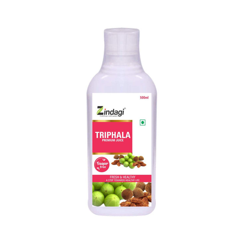 Zindagi Pure Triphala Juice - Sugar Free Natural Health Drink (500ml) - SHTZ1043