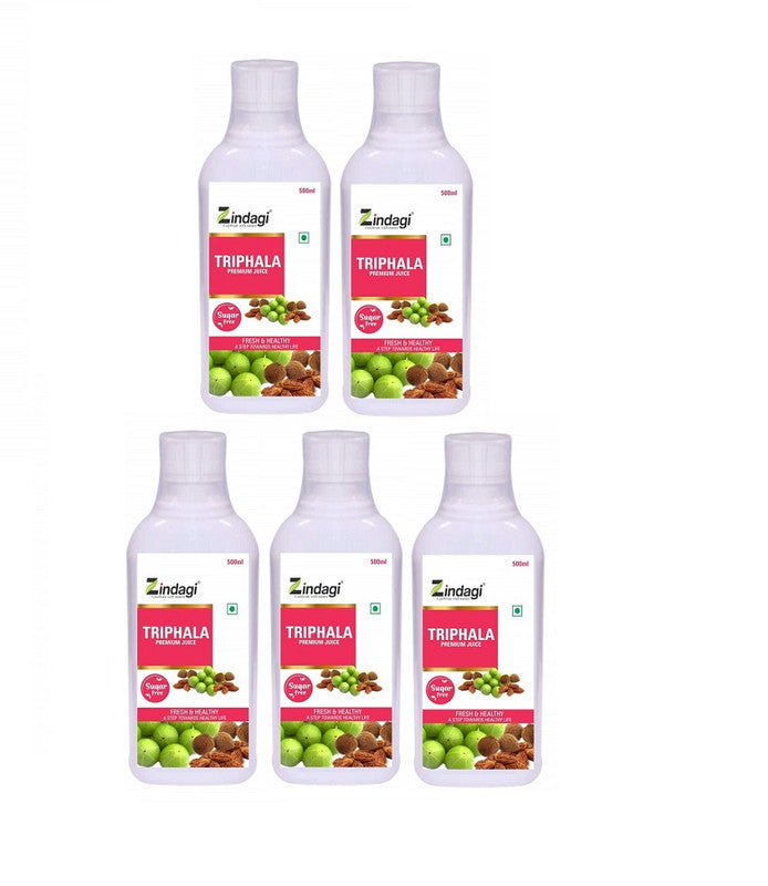 Zindagi Pure Triphala Juice - Sugar Free Natural Health Drink (500ml) - SHTZ1043