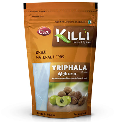 KILLI Triphala Powder (Amla Harad Baheda), 100g-SHN1082
